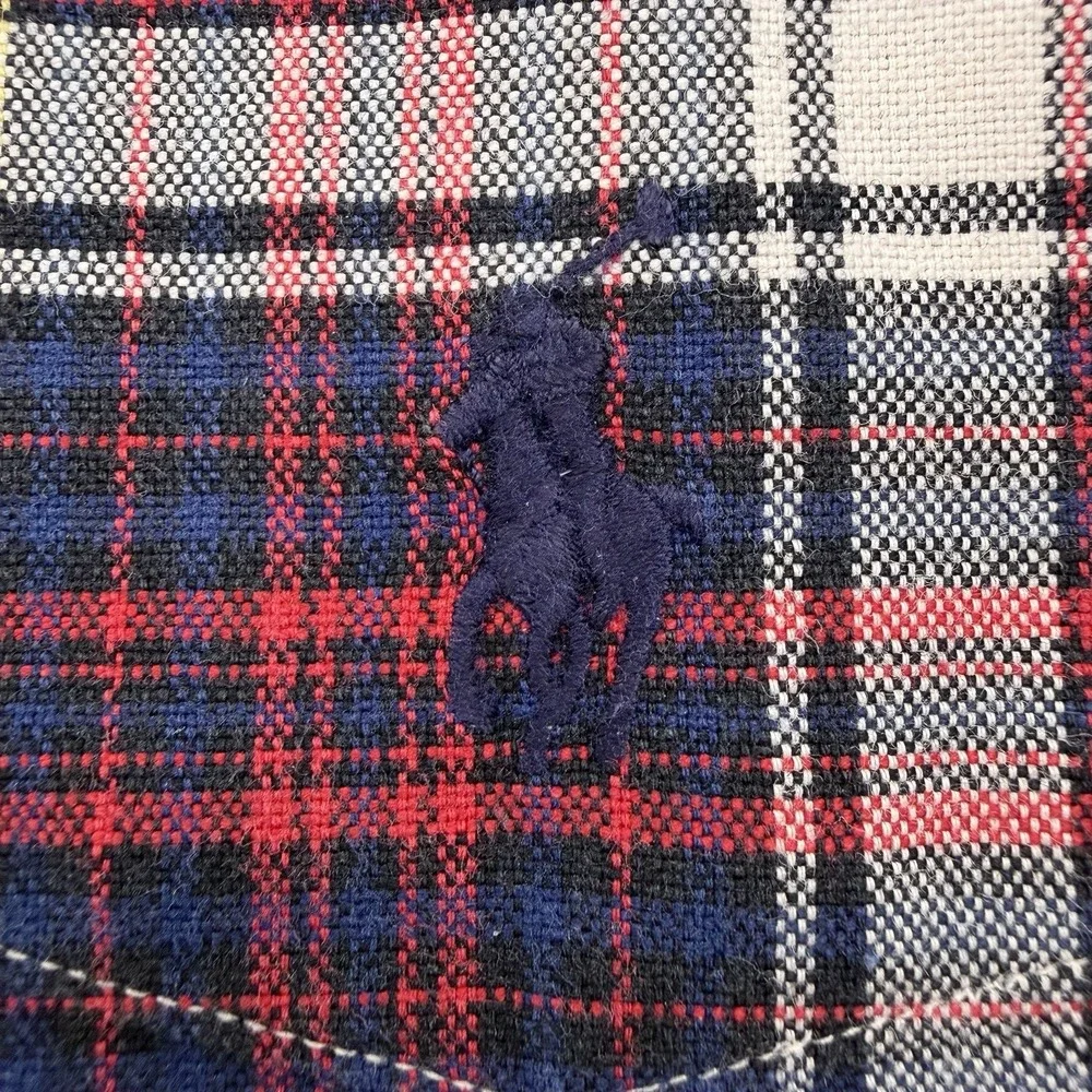 Polo Ralph Lauren Oxford Button Down Shirt Classic Fit Mens 4XB Multicolor Plaid